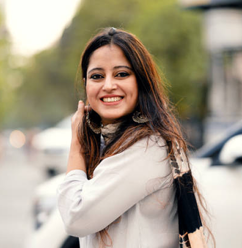 Woman with choice